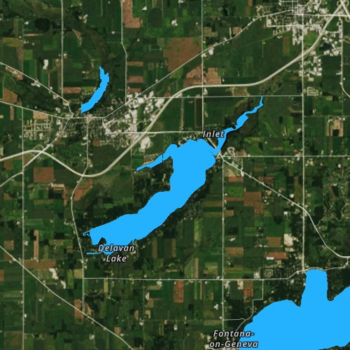 Delavan Lake Fishing Map Delavan Lake, Wisconsin Fishing Report