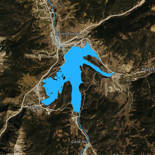 Fishing Report Map Dillon Reservoir Colorado 
