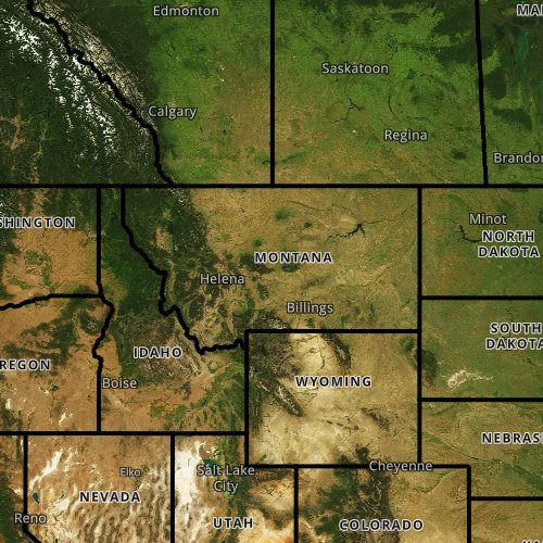 Fly fishing report and map for Montana.