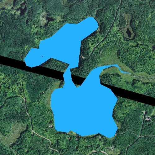 Moosehead Lake Fishing Map