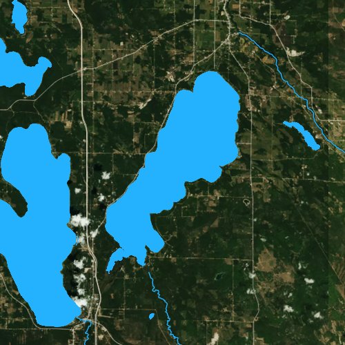 Mullett Lake Fishing Map Mullett Lake, Michigan Fishing Report