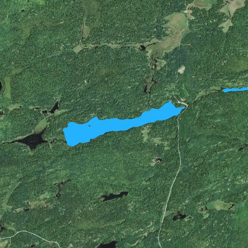 Fly fishing map for Picket Lake: St. Louis, Minnesota