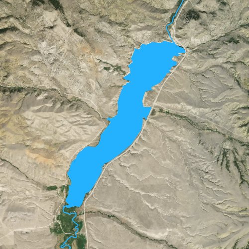 Ruby Reservoir Montana Map