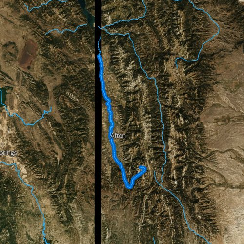 Salt River Fishing Map Salt River, Wyoming Fishing Report