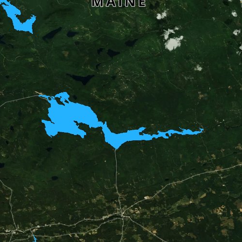 Map Of Sebec Lake Maine - Printable Maps Online